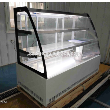 Multifunction meat display freezer